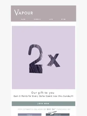 Vapour Beauty - Join our Loyalty Program