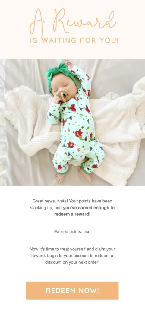 Redemption Reminder Flow - Email Loyalty Campaigns