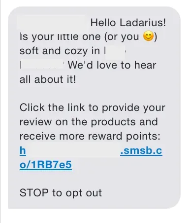 SMS Loyalty Campaigns